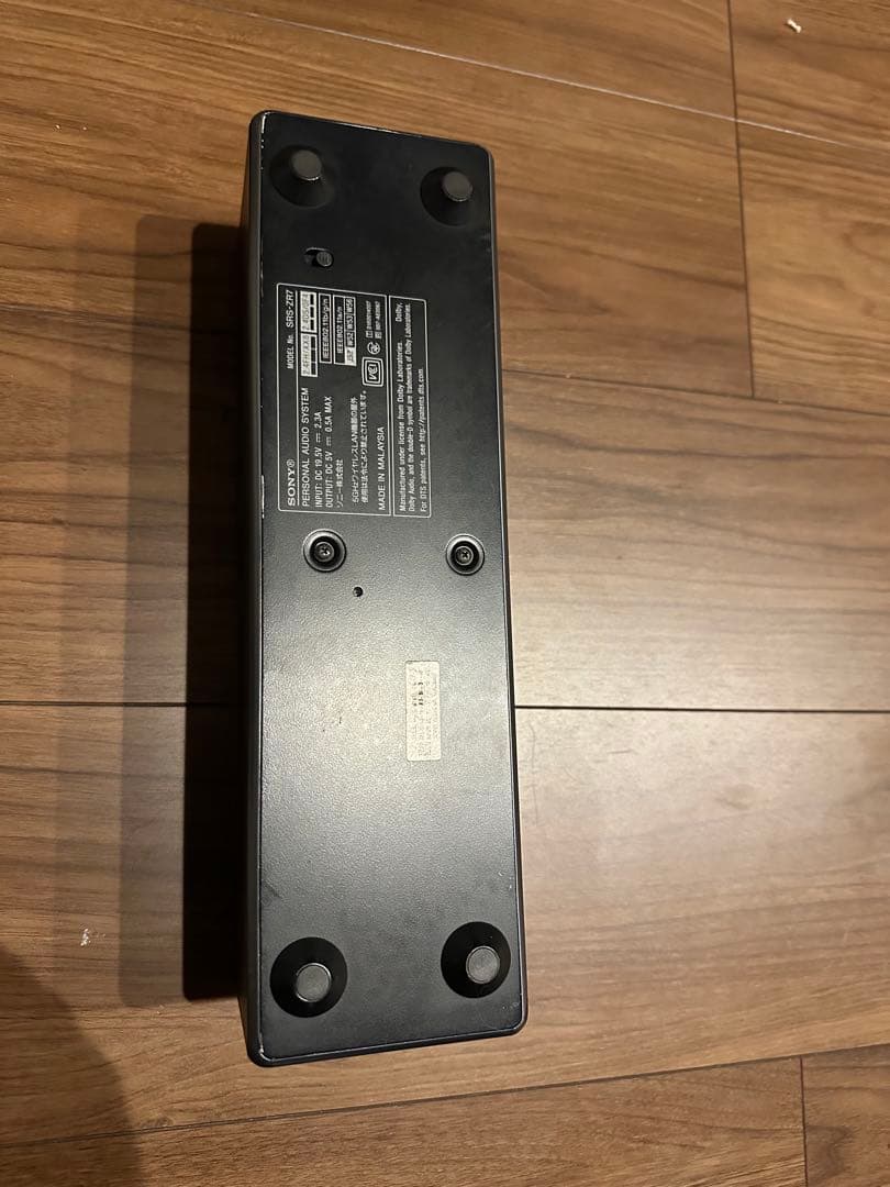 SONY SRS-ZR7 ワイヤレススピーカー ブラック