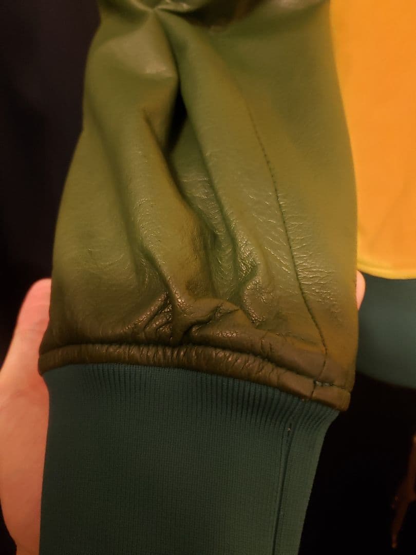 ドレストリップ ディアスキンジャージ 鹿革