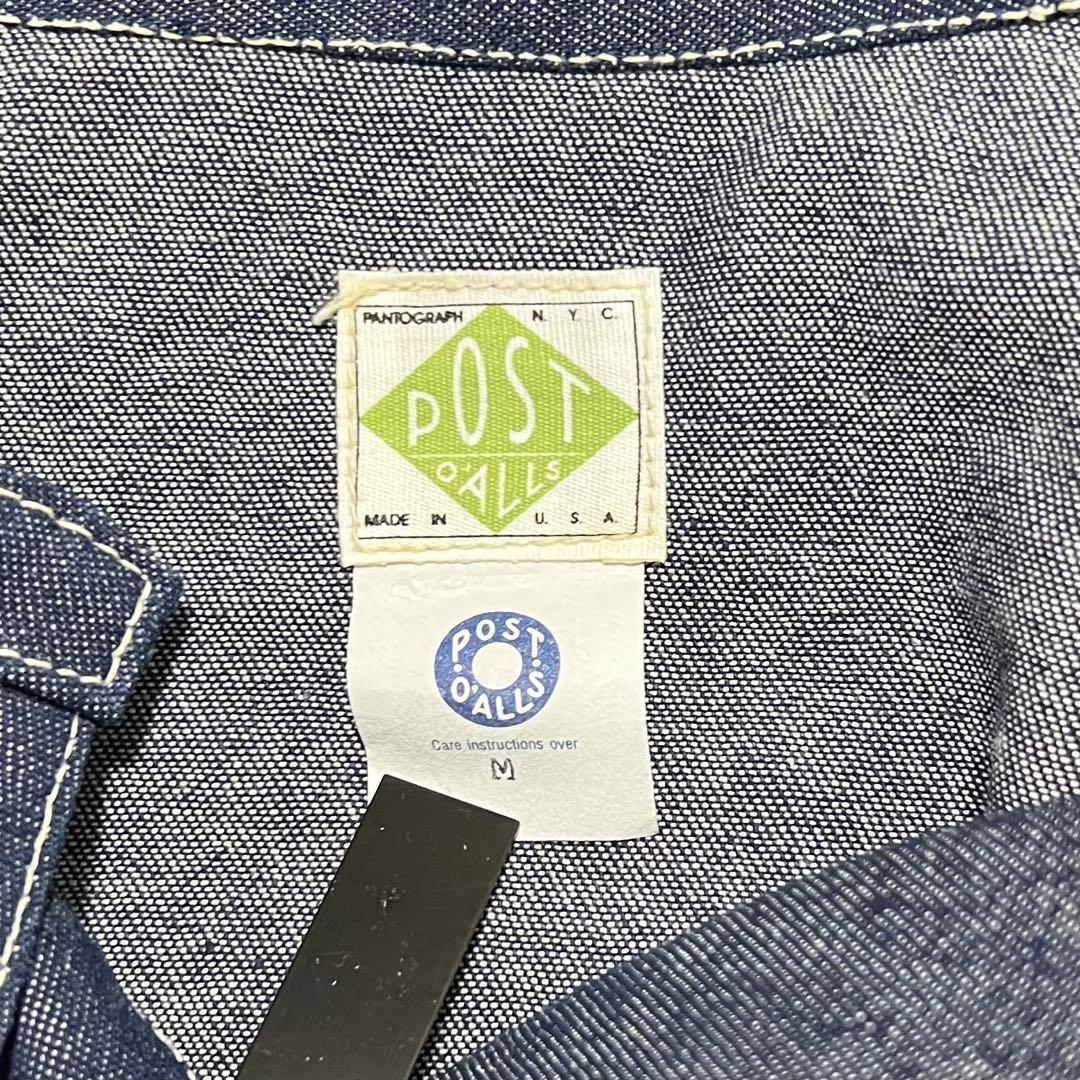 【美品/希少】POST O'ALLS ポストオーバーオールズ ガンナースモック