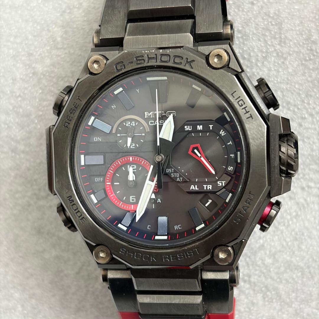 G-SHOCK MTG-B2000 黒/赤 時計