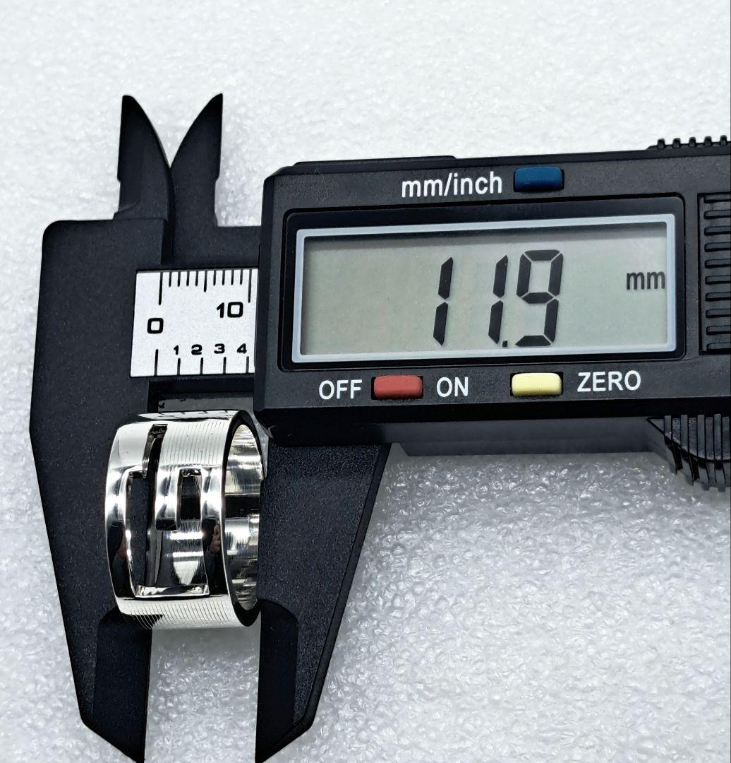 GUCCI ブランデッドGワイドリング 19号