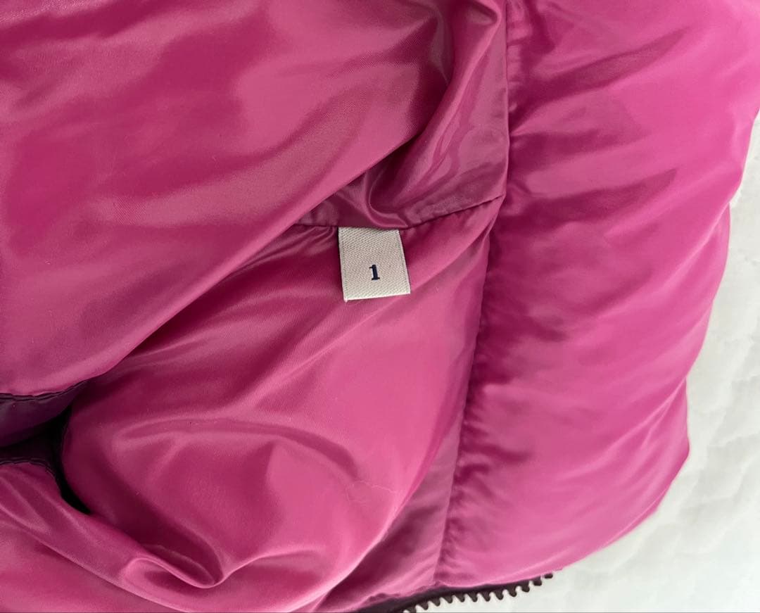 【未使用品】MONCLER モンクレール ワインレッド GHANY ダウンベスト