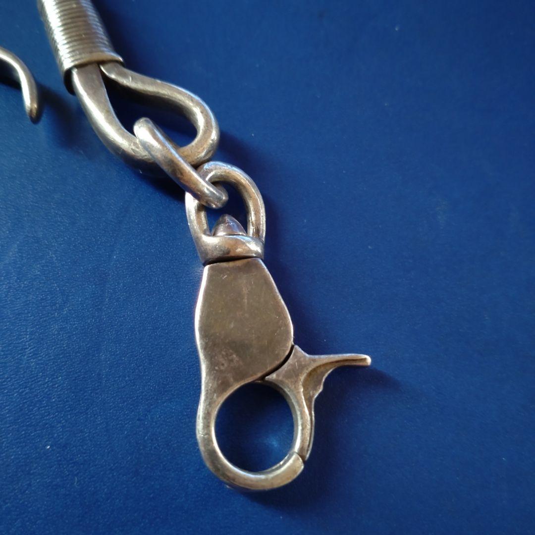 本日限定価格　ビーズ屋公ちゃん　シルバー　キーホルダー