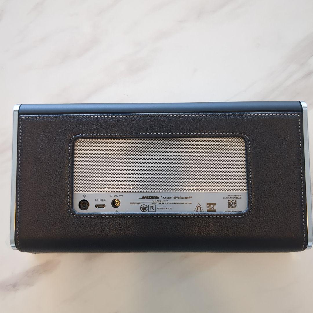 BoseのSoundlink Mobile Speaker IIのシルバーモデル