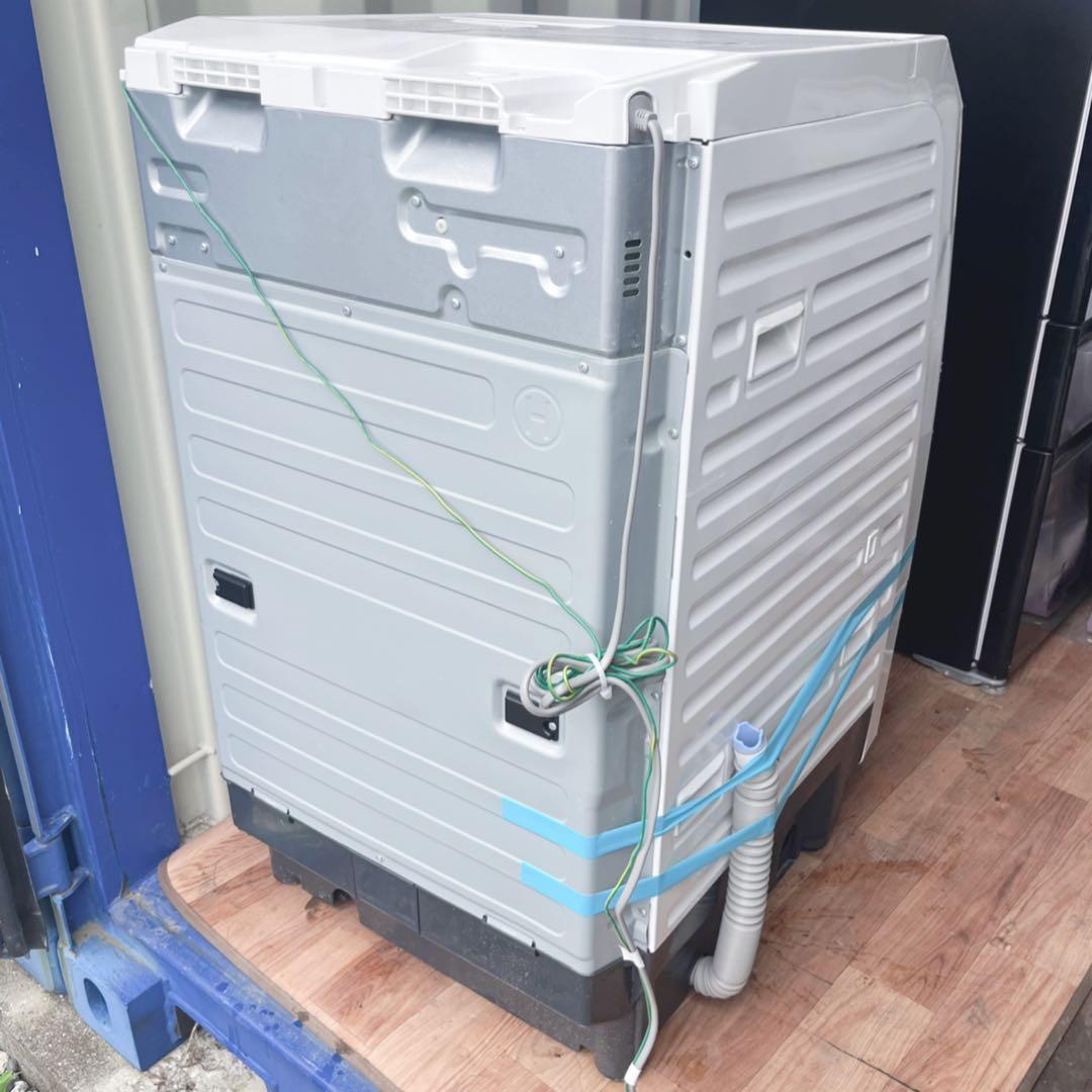 取付無料！パナソニック熱乾燥搭載！クリスタルホワイトドラム式洗濯機！冷蔵庫