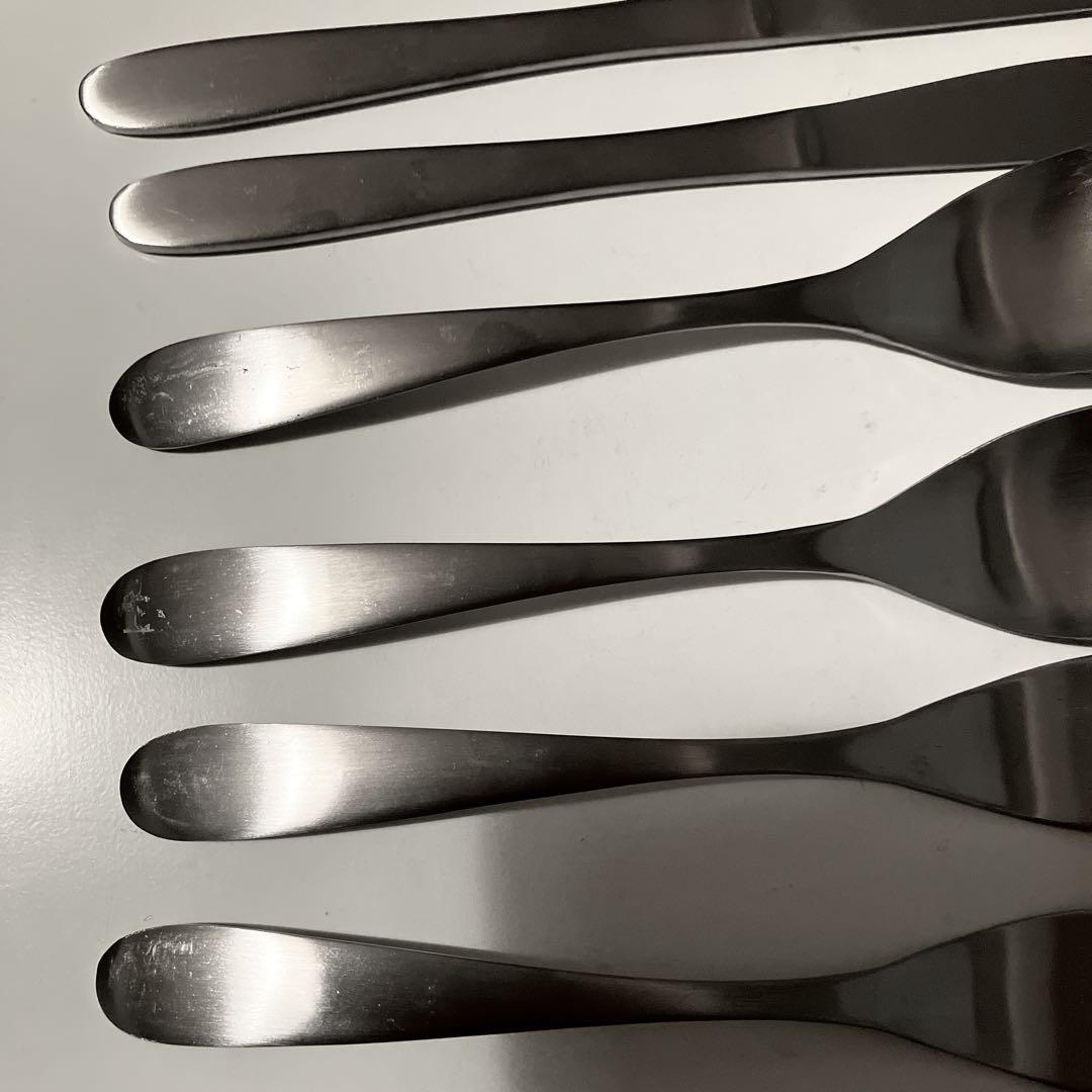 燕42点 ナイフ スプーン大 フォーク大各8 スプーン小 フォーク小 レスト各6