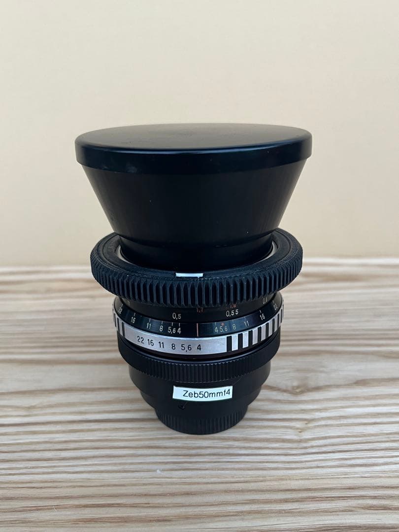 Carl Zeiss Jena DDR 50mm f/4 M42アダプター付