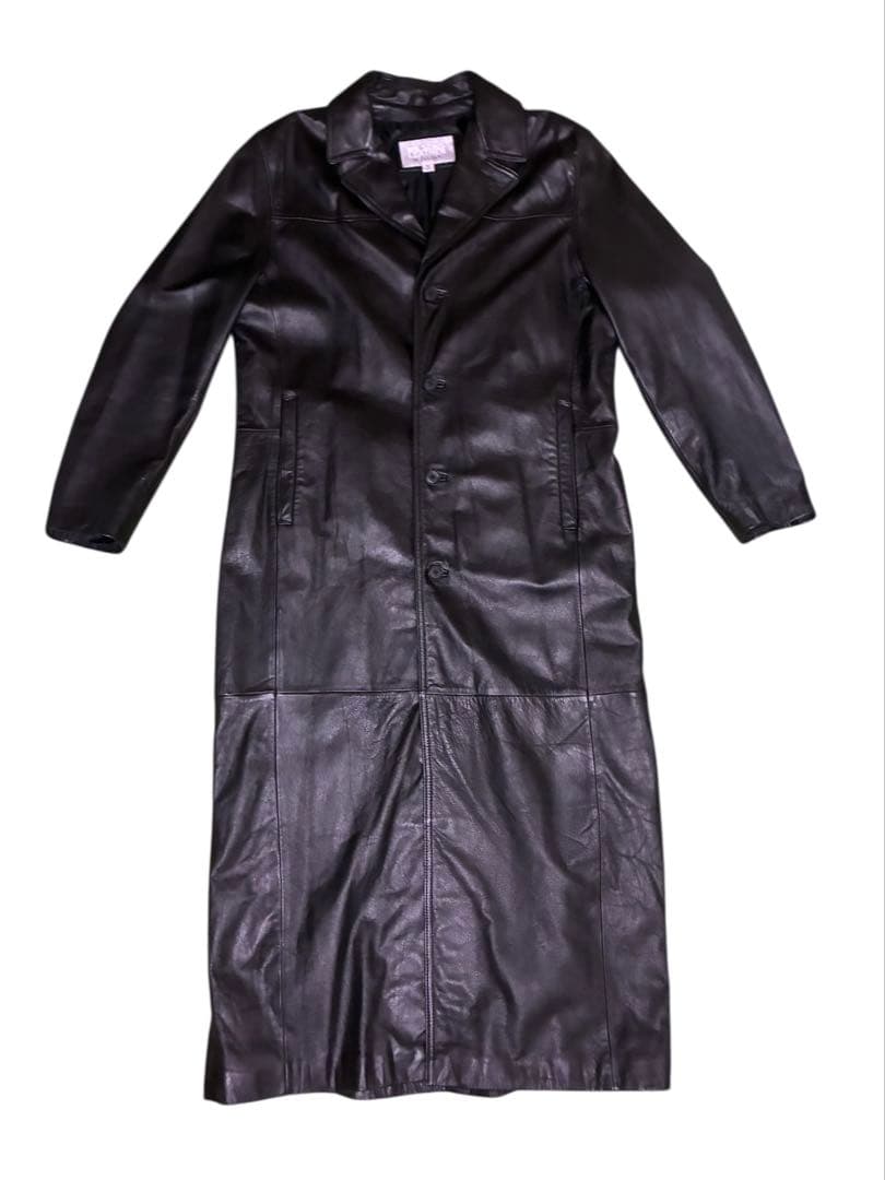 ジ*ズ様 WILSONS LEATHER レザー ロングコート マキシ丈
