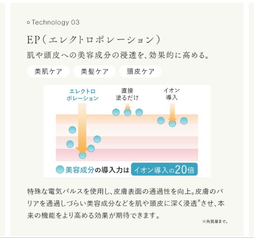 〈美品〉STELLA BEAUTE 美顔器 ホワイト