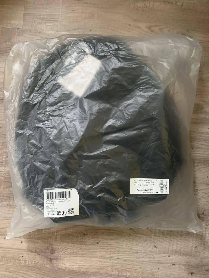 MARY QUANT オールブラックリュック