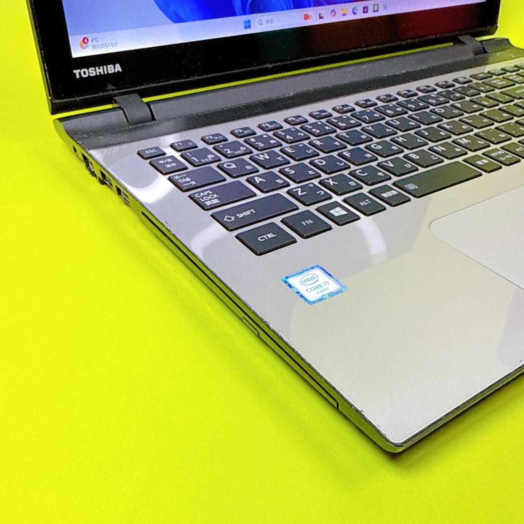 極速i7⭐️16GB⭐️爆速SSD windows11 ノートパソコン カメラ 薄型