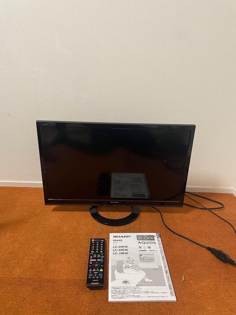 SHARP 液晶テレビ 24V型外付けHDD対応 LC-24K30