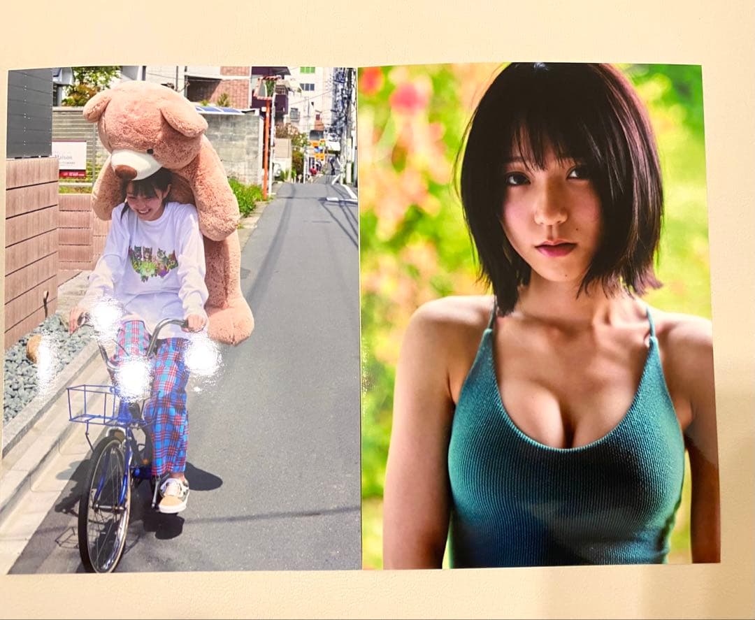 ＝LOVE 野口衣織 ファースト写真集 君にしか教えない　生写真2枚セット