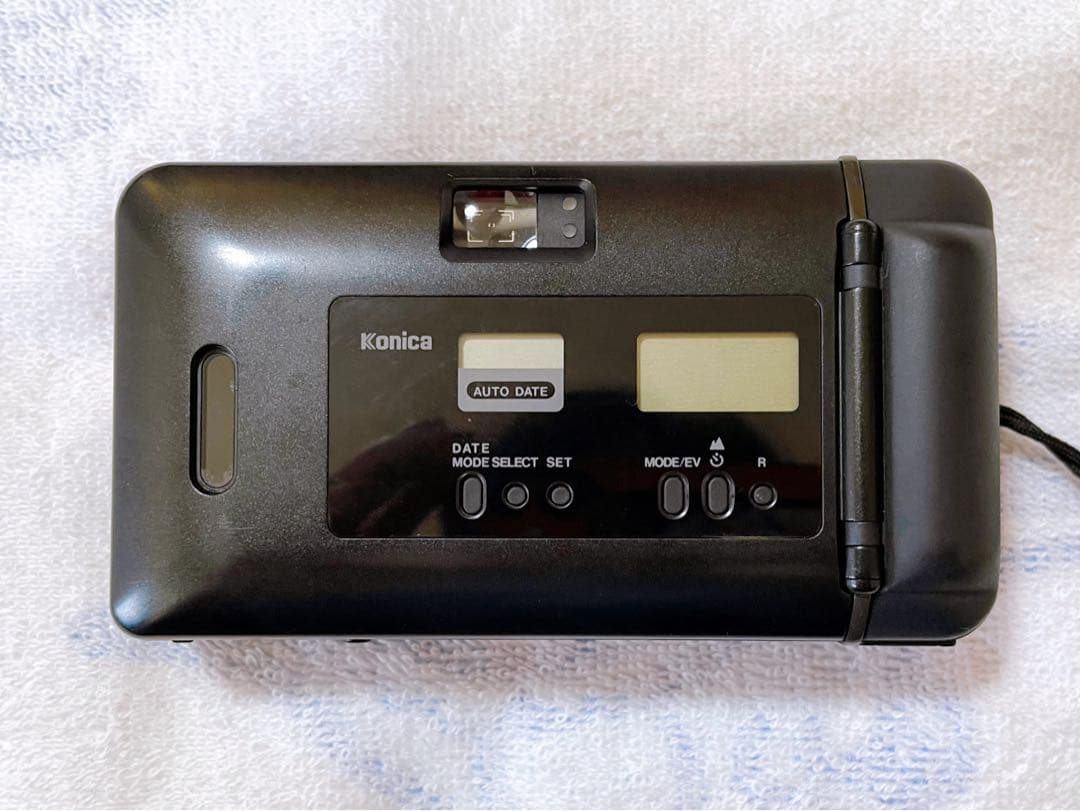 Konica Big Mini BM-301 フィルムカメラ 電池 フィルムつき