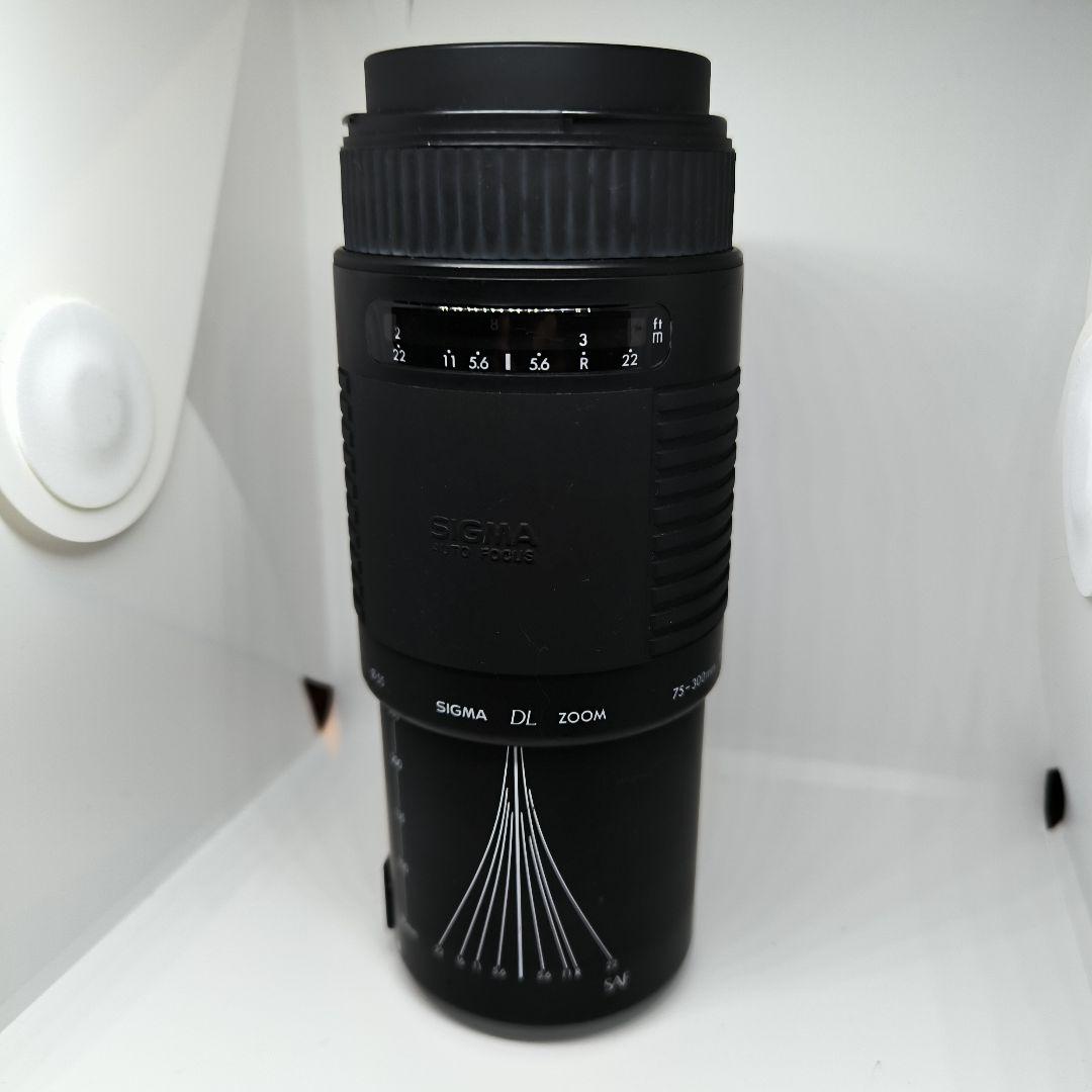 【超望遠レンズ】SIGMA DL 75-300mm Canon用　EFレンズ