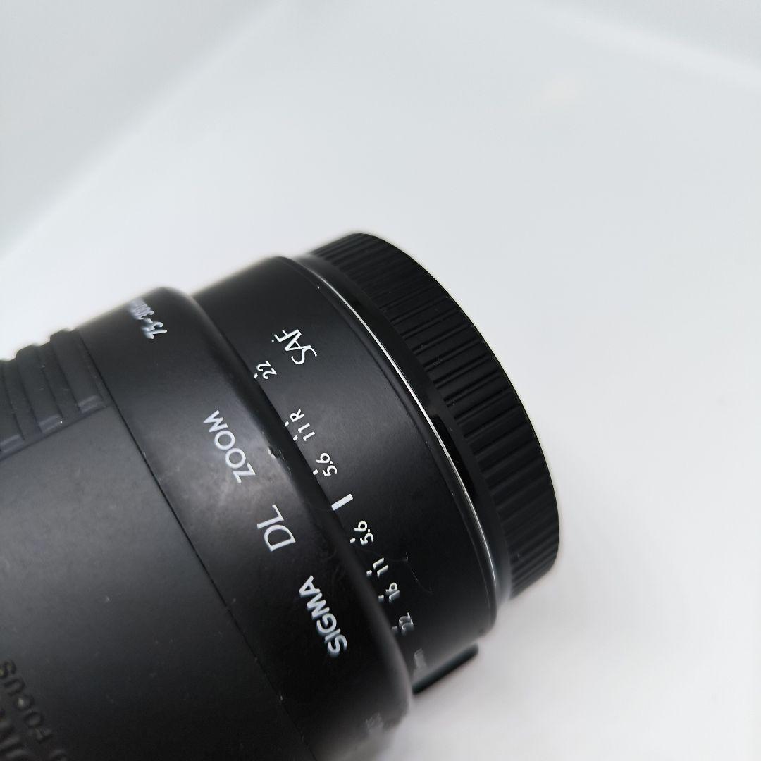 【超望遠レンズ】SIGMA DL 75-300mm Canon用　EFレンズ