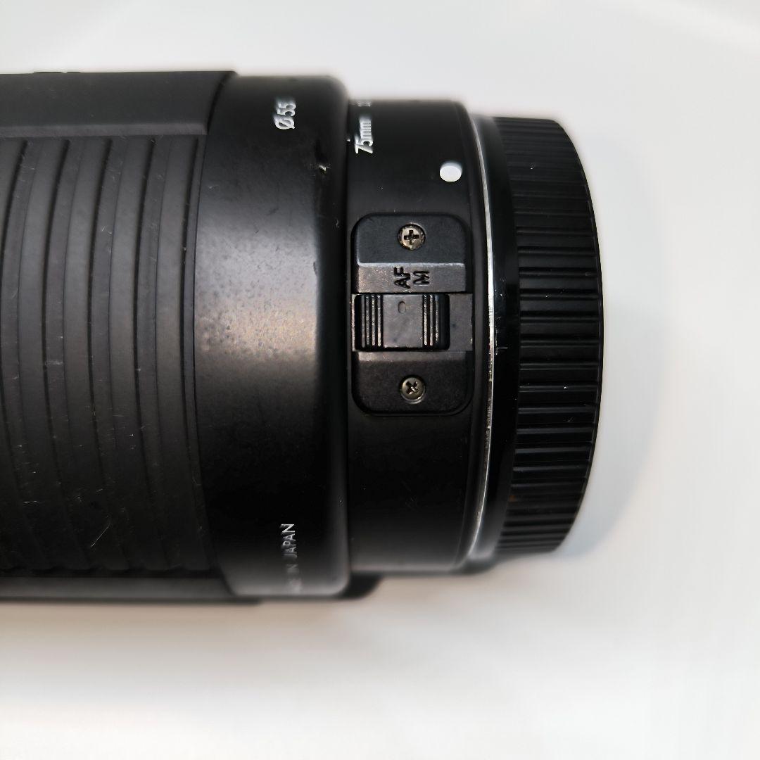 【超望遠レンズ】SIGMA DL 75-300mm Canon用　EFレンズ