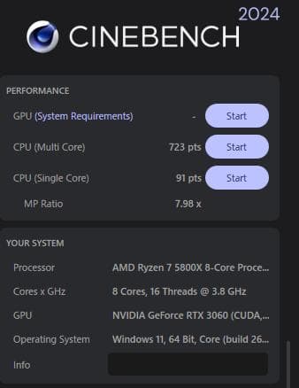 h*o様 AMD Ryzen 7 5800X CPU