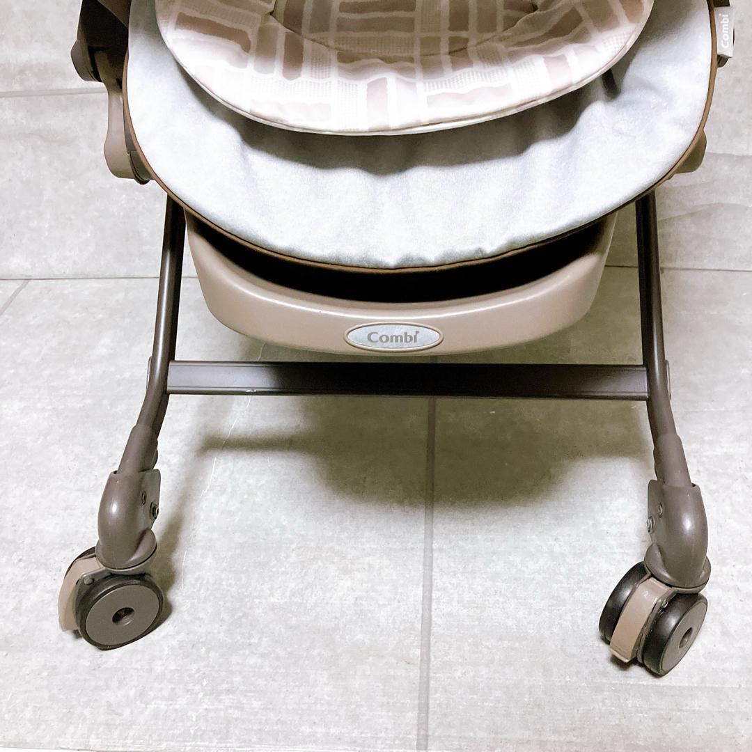 combi ネムリラAT LM 電動ハイローチェア オートスイング ベビーベット