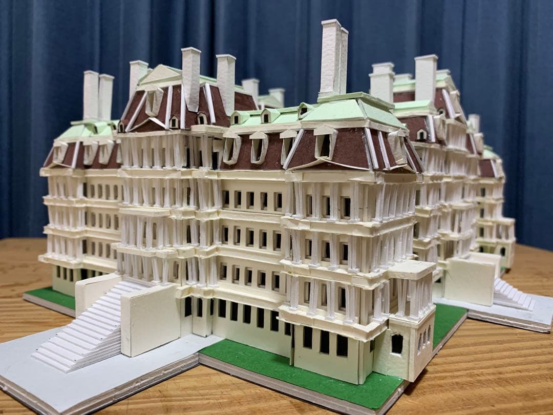 アイゼンハワー行政府ビル　ペーパークラフト