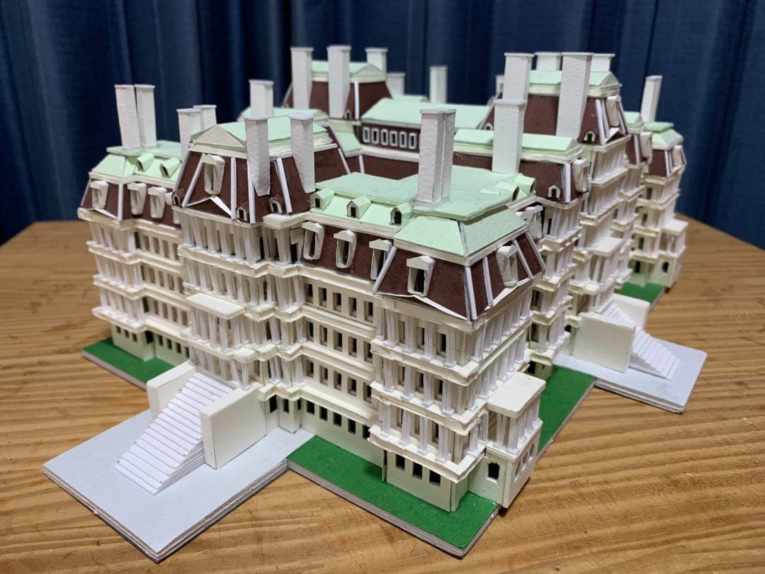 アイゼンハワー行政府ビル　ペーパークラフト