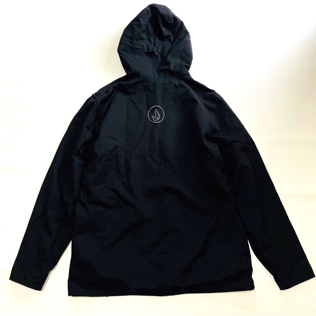 6693【美品】ボルコム　ジャケット　メンズ　XXL　無地　スノボ　ブラック