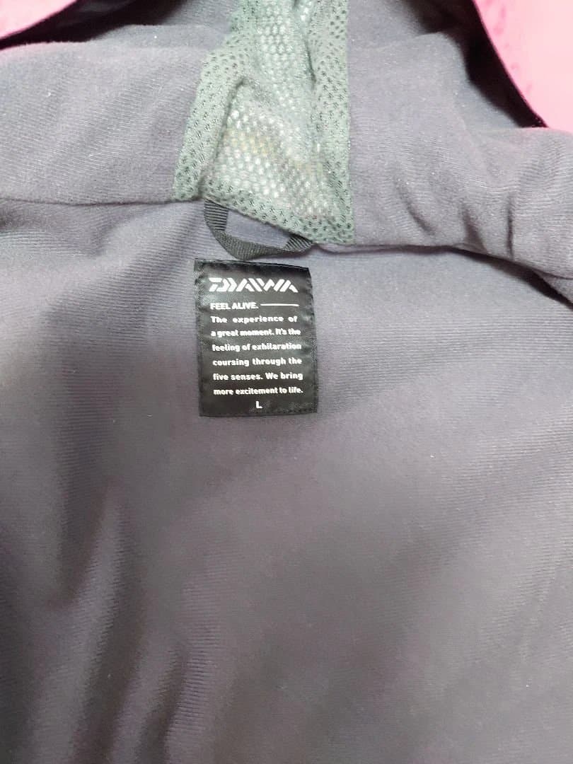 【DAIWA】フィッシングジャケット 防水　ピンク