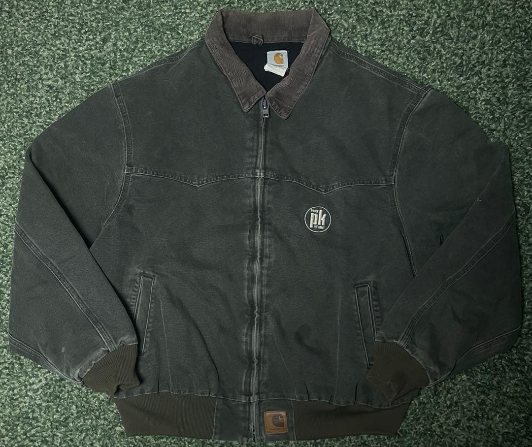 Carharrt カーハート　サンタフェ　ジャケット　2XL モスグリーン　企業