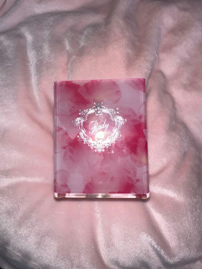 Rady マルチボックス　Mサイズ　ピンク　アイリスフラワー柄