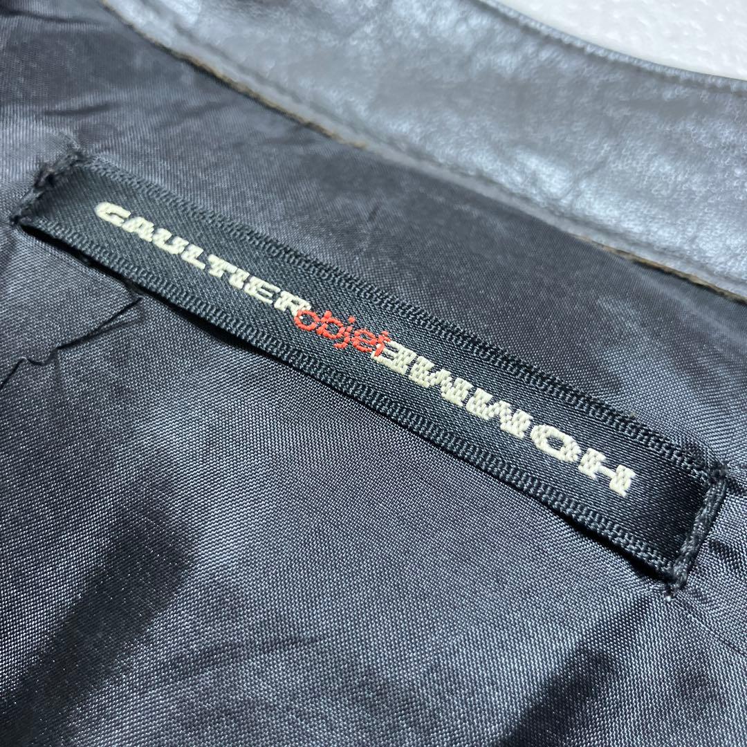 JEAN-PAUL GAULTIER HOMME レザージャケット 46