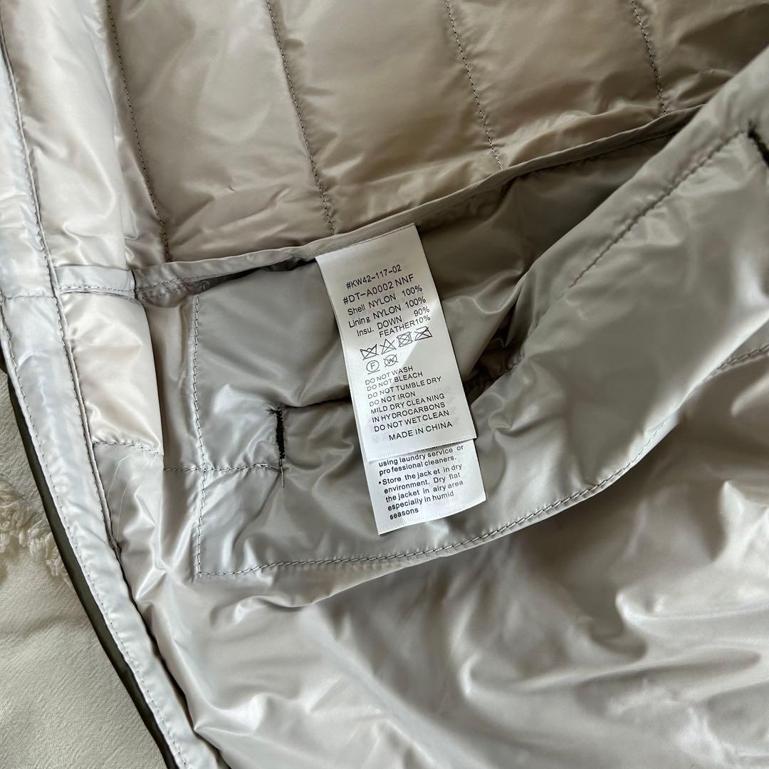 DANTON/ダントン　インナーダウン ダウンベスト　カーキ　M