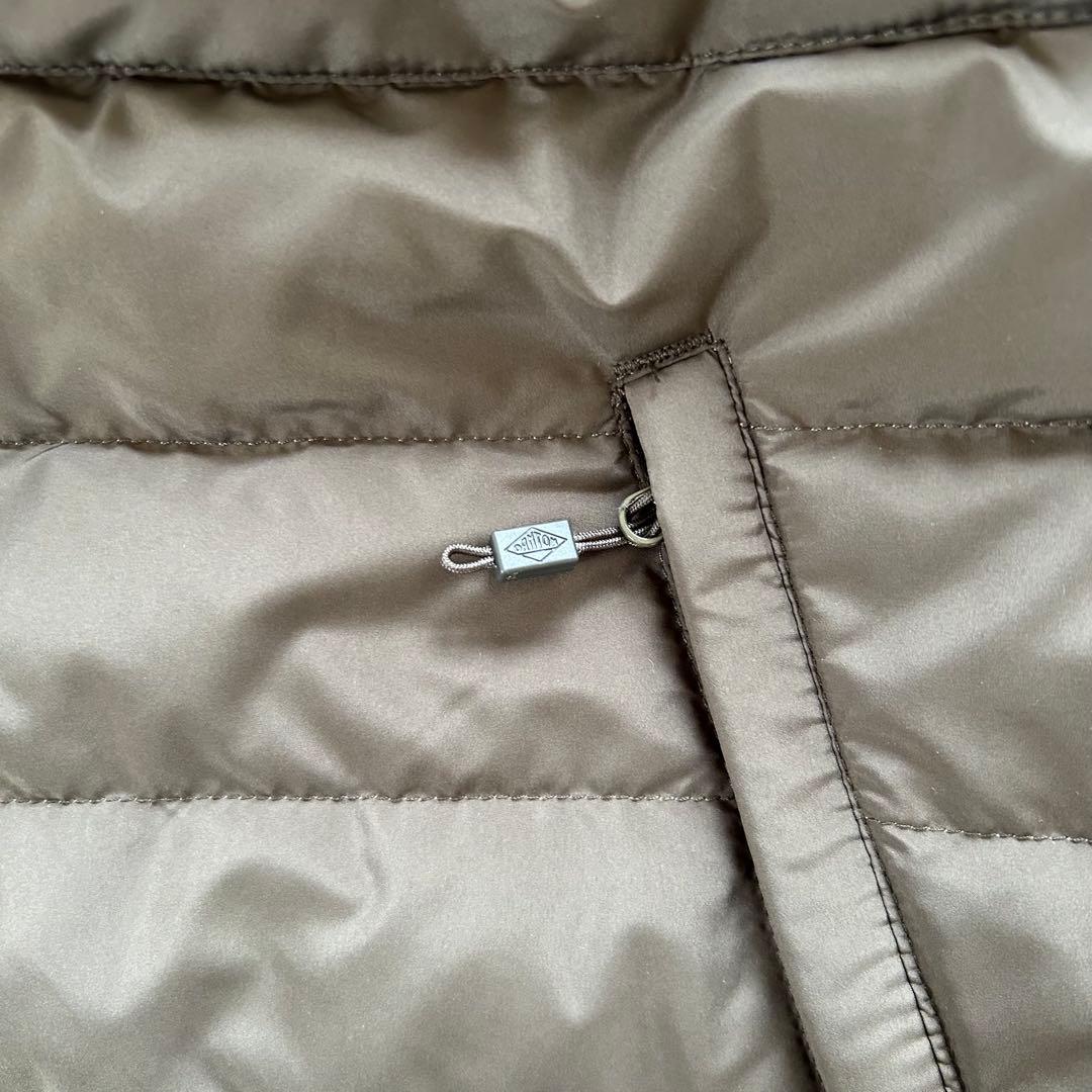 DANTON/ダントン　インナーダウン ダウンベスト　カーキ　M