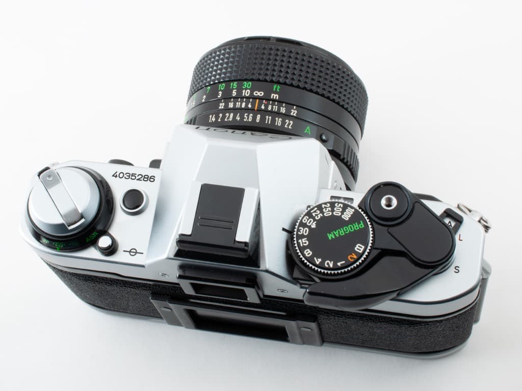 キヤノン AE-1 PROGRAM NEW FD 50mm f1.4 動作確認済