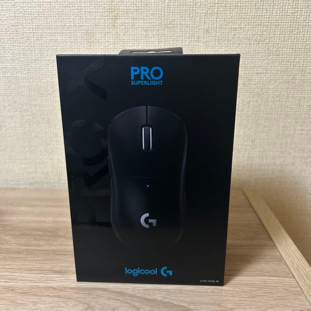 マウス・トラックボール PRO X SUPERLIGHT G-PPD-003WL-BK