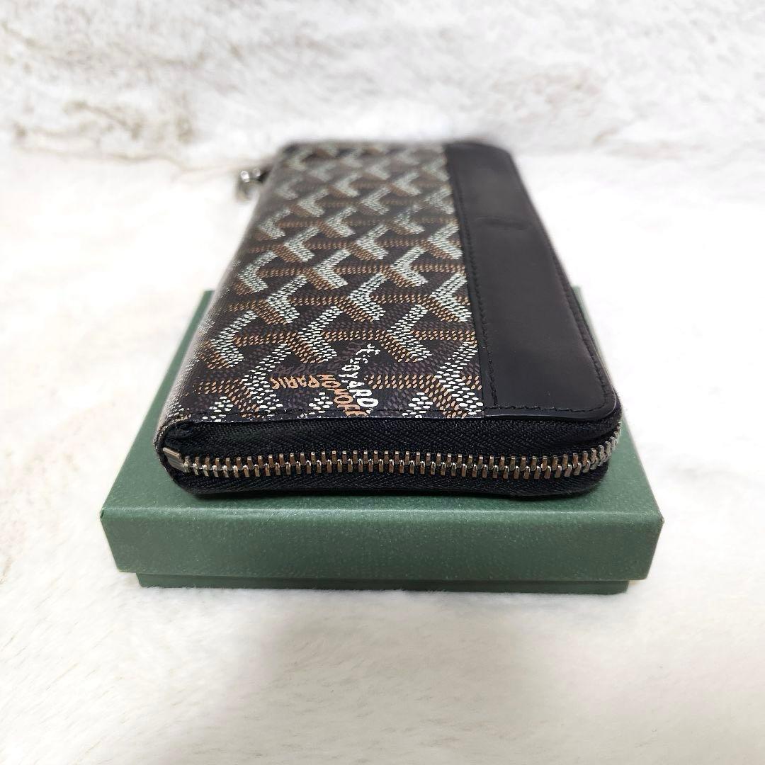 ✨美品　正規品✨ゴヤール　長財布　ラウンドファスナー　マティニョン　ブラック