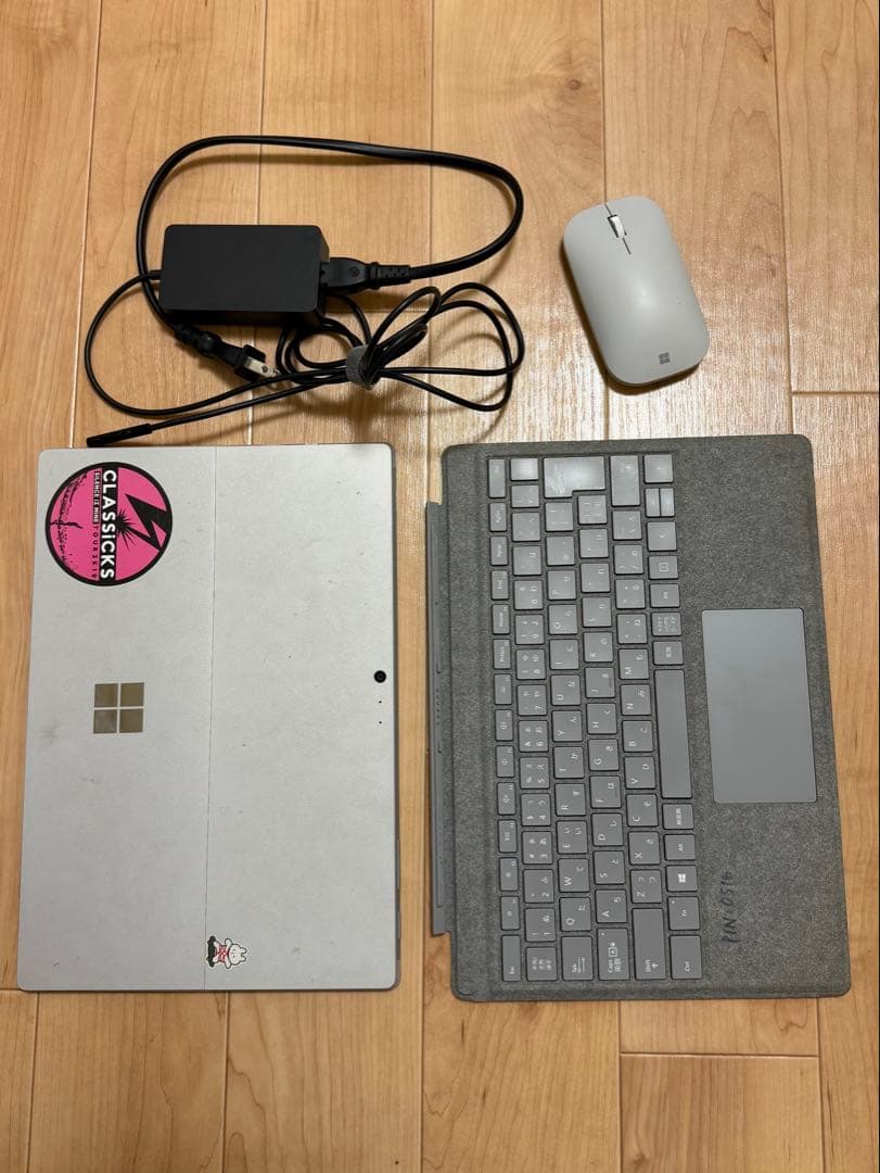 【※訳あり】Surface Pro 6中古 本体、キーボード、マウス、充電器