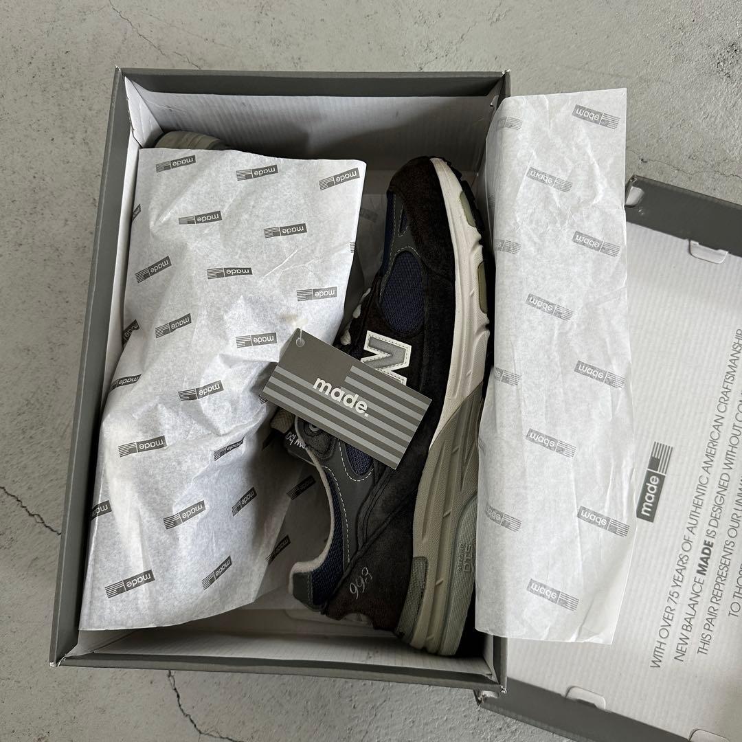 NEW BALANCE 993 NV 28.5cm ネイビー