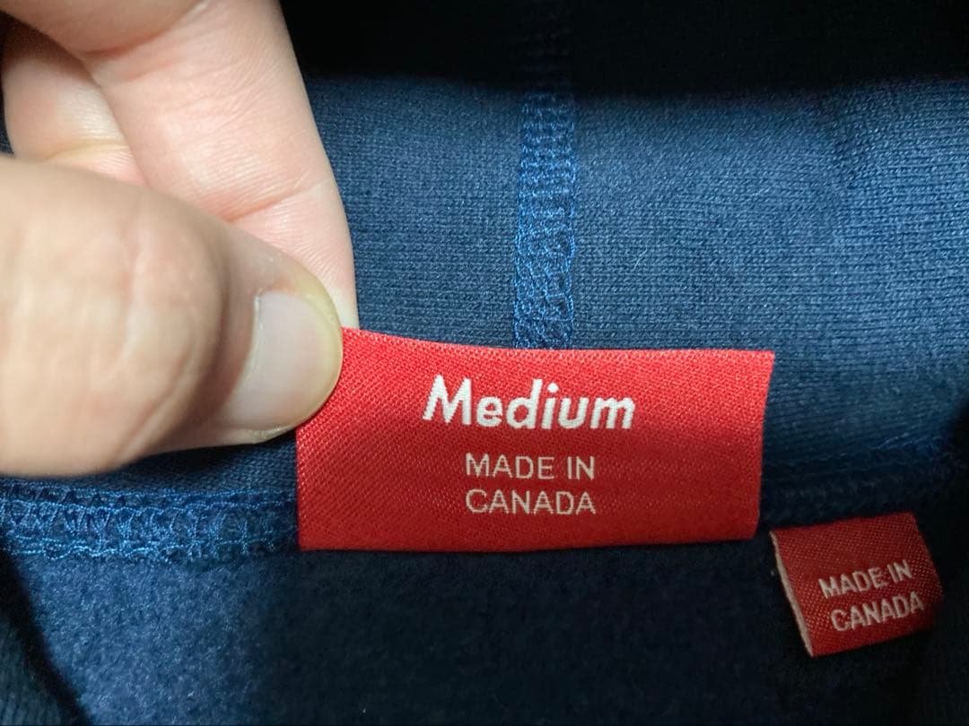 トップス Supreme Box Logo Hooded Sweatshirt Navy