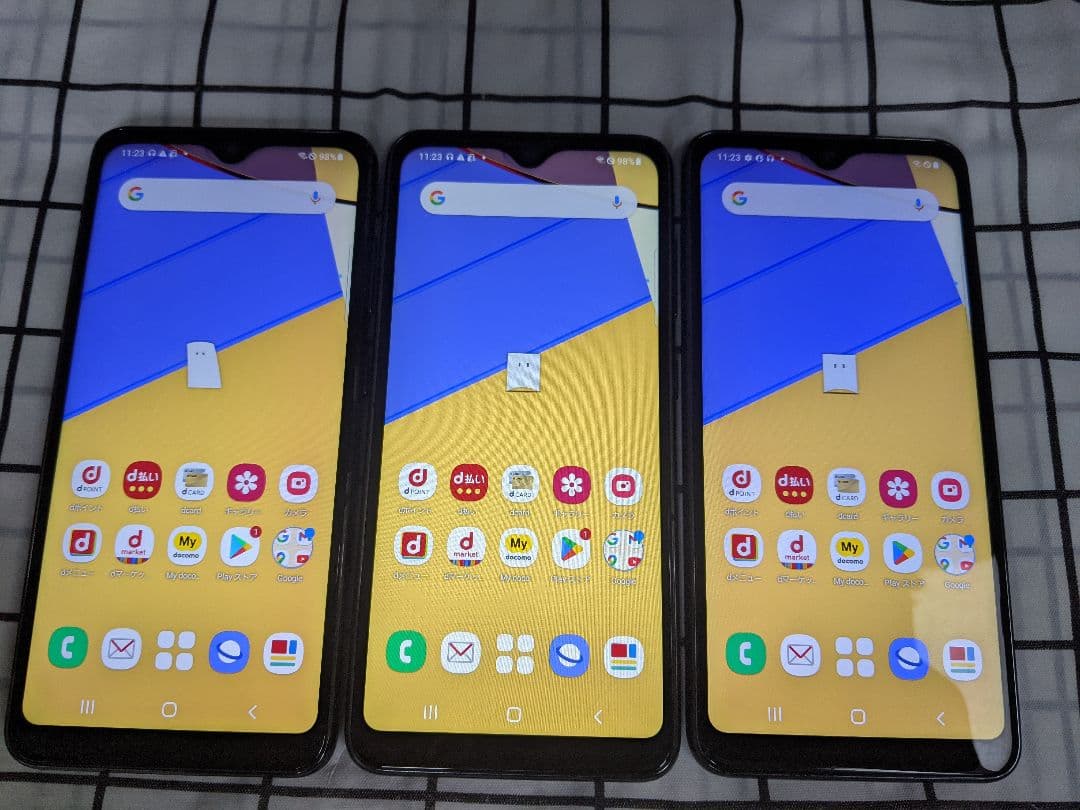 GalaxyA21SC-42A 64GB android11 Simフリー3台①