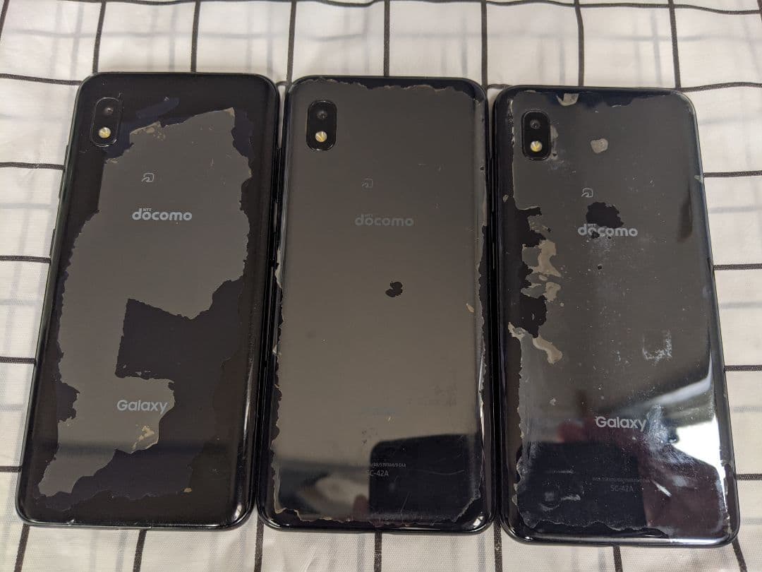 GalaxyA21SC-42A 64GB android11 Simフリー3台①