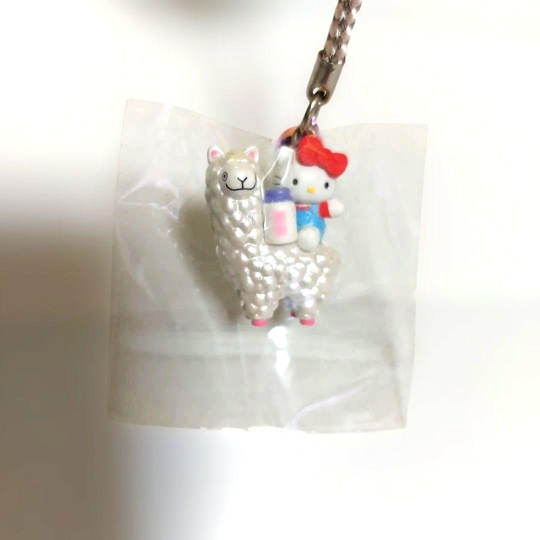 【値下げ】ご当地キティ 根付け 那須高原 アルパカ