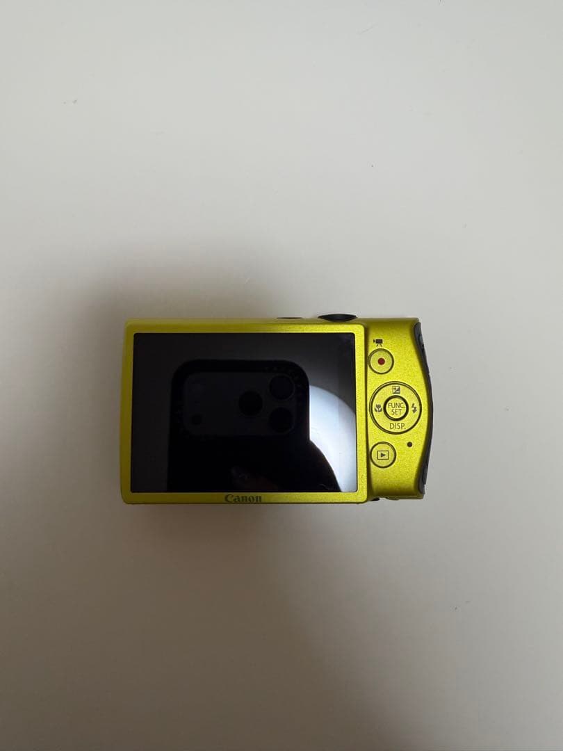 Canon IXY グリーン デジタルカメラ　バッテリー付き