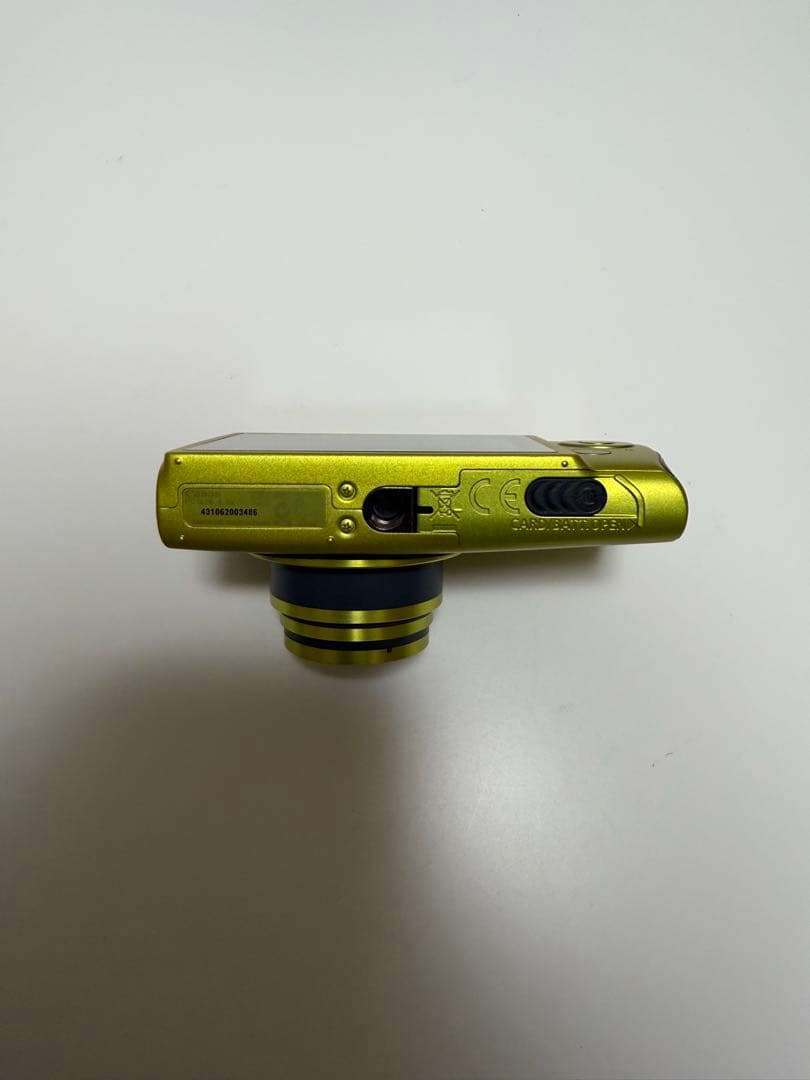 Canon IXY グリーン デジタルカメラ　バッテリー付き