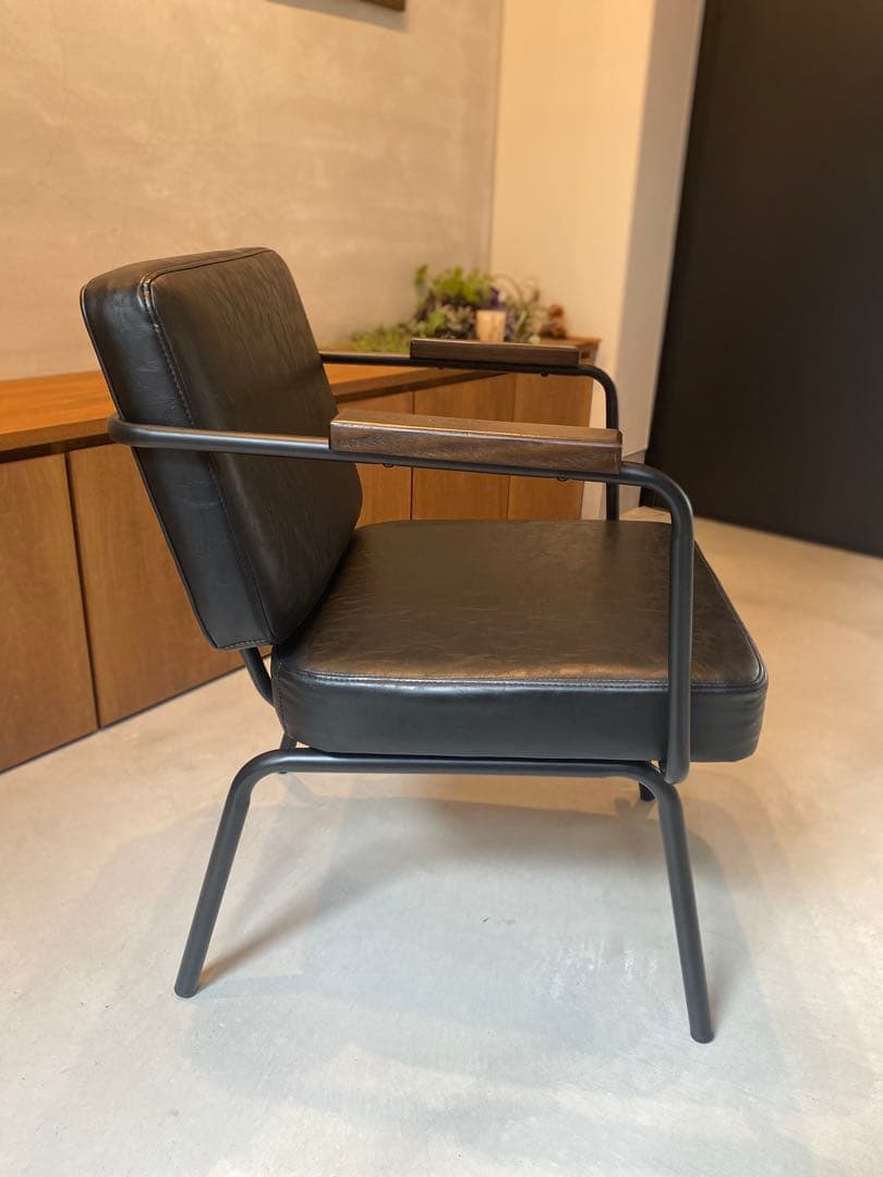 LOWYA ロウヤ 1人掛けソファ ダイニングソファ ヴィンテージ調 一脚