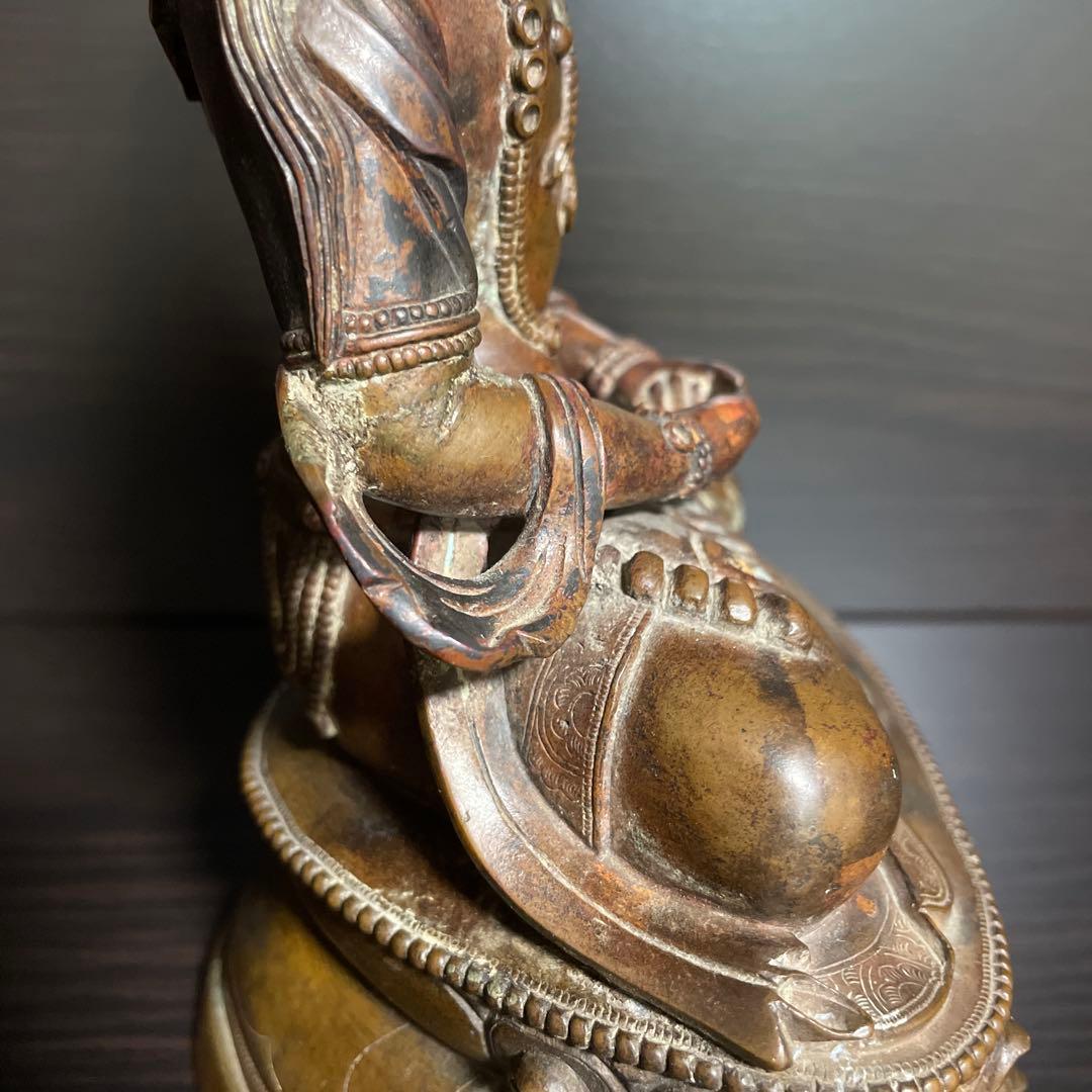 仏像　骨董　金属製