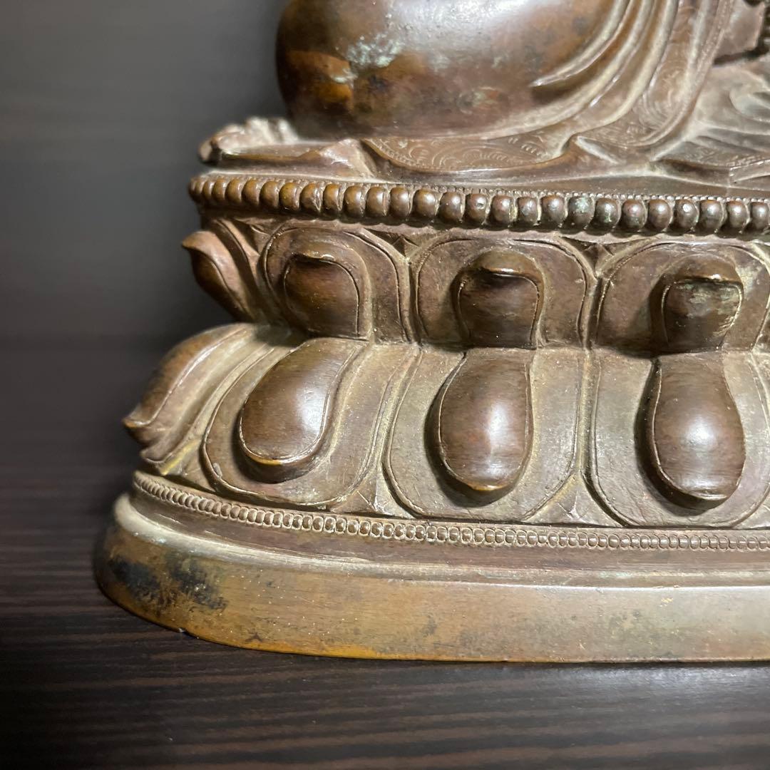 仏像　骨董　金属製