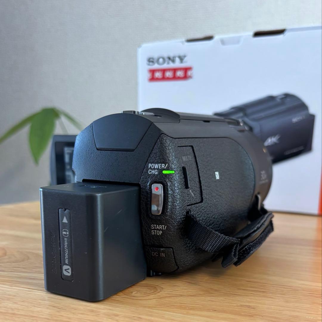 【美品】SONY FDR-AX45 4Kビデオカメラ 本体
