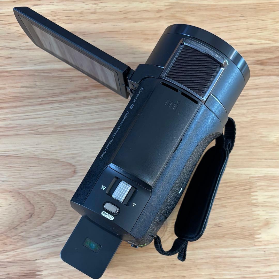 【美品】SONY FDR-AX45 4Kビデオカメラ 本体