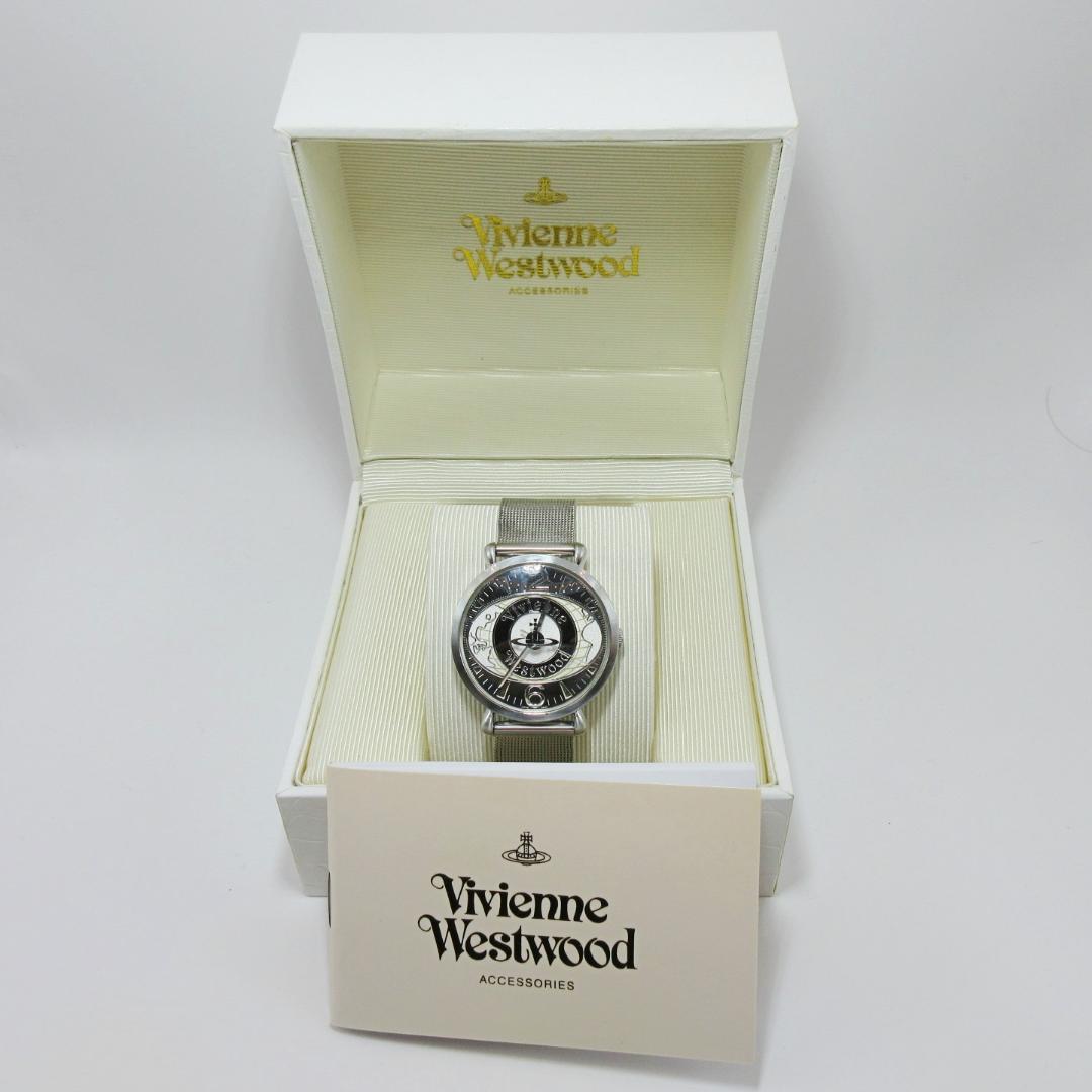 Vivienne Westwood ワールドオーブ クォーツ時計 取説/箱付
