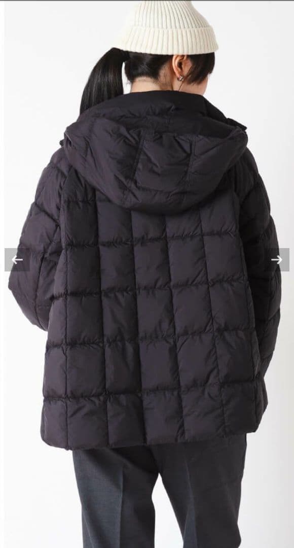 DANTN ダントンダウン 黒 新品未使用 Sサイズ ブラック